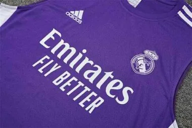 22-23 Real Madrid training suit kit Purple
