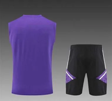 22-23 Real Madrid training suit kit Purple