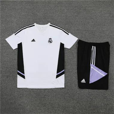 22-23 Real Madrid Training Jersey White