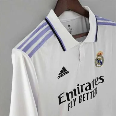 22-23 Real Madrid home long sleeve
