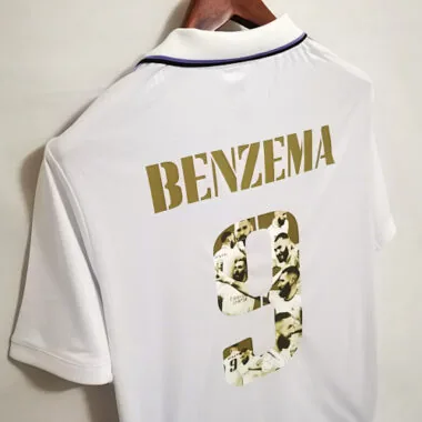 2022/23 Real Madrid 9#BENZEMA Golden commemorative number