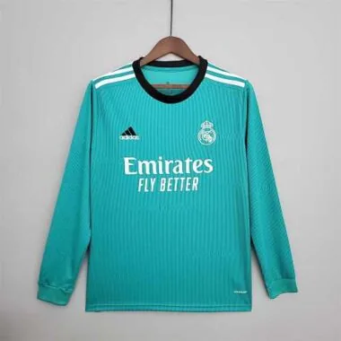 21-22 Real Madrid third away Long sleeve