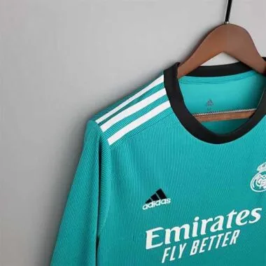 21-22 Real Madrid third away Long sleeve