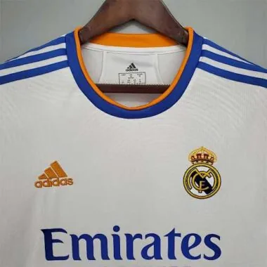 21-22 Real Madrid home long sleeve