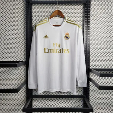 19-20 Real Madrid home white long sleeve