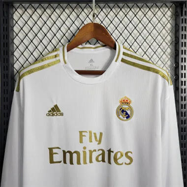 19-20 Real Madrid home white long sleeve