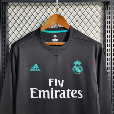 17-18 Real Madrid away long sleeve