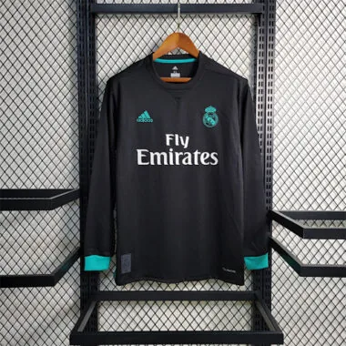 17-18 Real Madrid away long sleeve