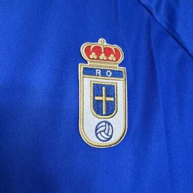 90-91 Real Oviedo Home Retro Kit Vintage Uniform