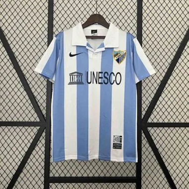 12-13 Malaga Home Retro Kit Football Apparel