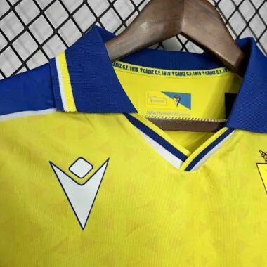 24-25 Cadiz Home Kit Soccer Uniform