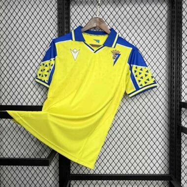 24-25 Cadiz Home Kit Soccer Uniform
