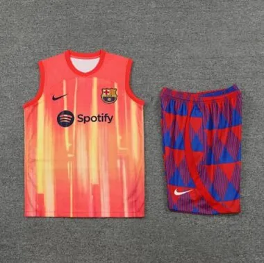 23-24 Barcelona Training Vest Kit S-XXL(5) Soccer Jerseys