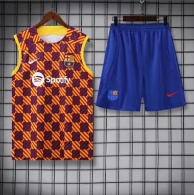 2023/24 Barcelona Training Vest Kit Soccer Jerseys