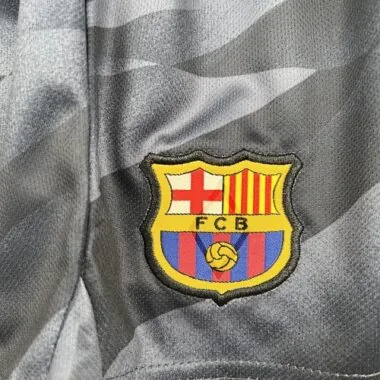 23-24 Kids Goalkeeper Barcelona Black Size 16-28