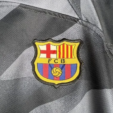 23-24 Kids Goalkeeper Barcelona Black Size 16-28