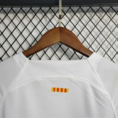 23-24 Barcelona away kids kit