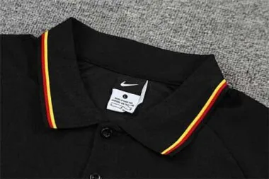 Barcelona Polo black yellow-logo