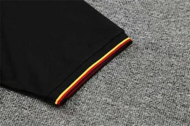 Barcelona Polo black yellow-logo