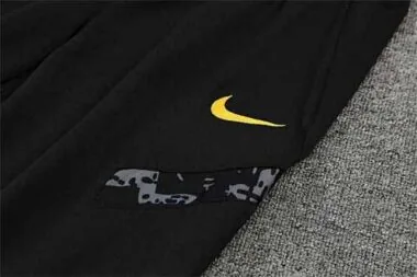Barcelona Polo black yellow-logo