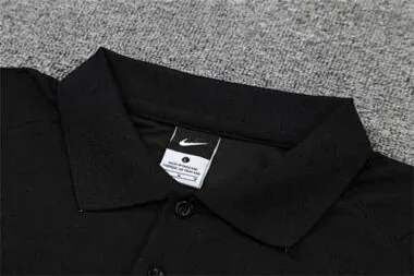 Barcelona Polo black purple-logo