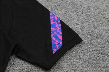 Barcelona Polo black purple-logo