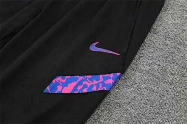Barcelona Polo black purple-logo