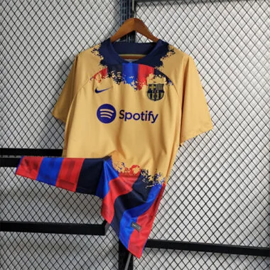 23-24 Barcelona Yellow Training Suit