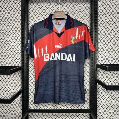 96-97 Atletico Madrid Away Retro Kit Vintage Shirt