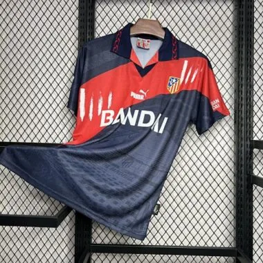 96-97 Atletico Madrid Away Retro Kit Vintage Shirt
