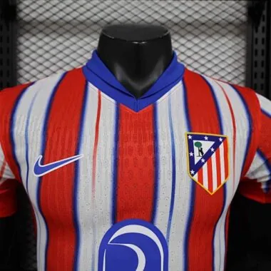 24-25 Atletico Madrid Home Kit Player Version Shirt