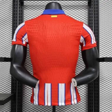 24-25 Atletico Madrid Home Kit Player Version Shirt