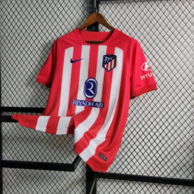 23-24 Atletico Madrid Home S-4XL Cheap Football Kit