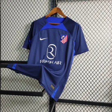 23-24 Atletico Madrid Blue S-XXL Cheap Soccer Jerseys