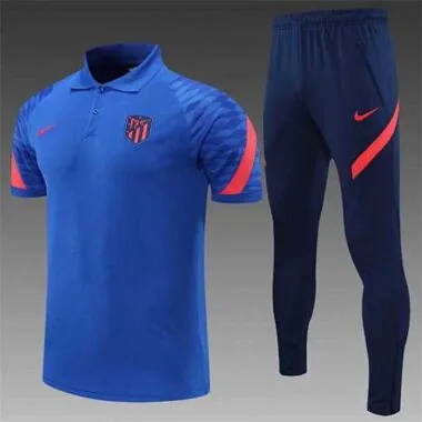 Atletico Madrid Polo color blue
