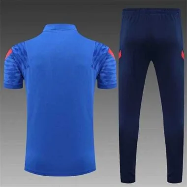 Atletico Madrid Polo color blue