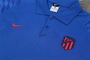 Atletico Madrid Polo color blue