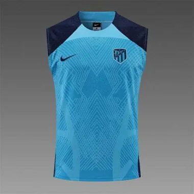 22-23 Atletico Madrid vest training suit kit blue