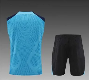 22-23 Atletico Madrid vest training suit kit blue