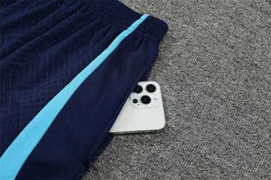 22-23 Atletico Madrid Training Short Sleeve Kit Blue