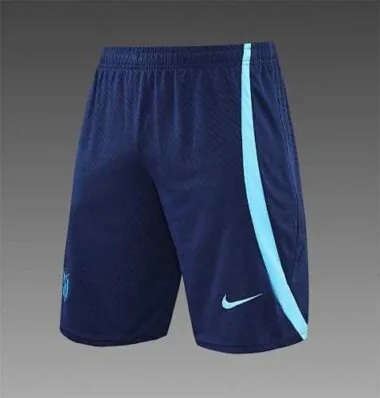 22-23 Atletico Madrid Training Short Sleeve Kit Blue