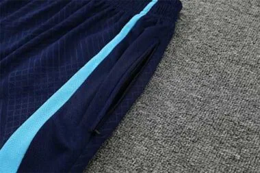 22-23 Atletico Madrid Training Short Sleeve Kit Blue
