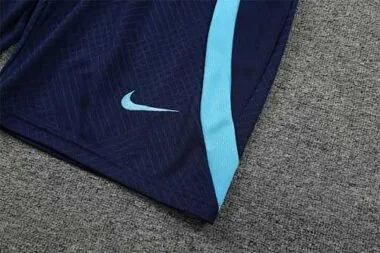 22-23 Atletico Madrid Training Short Sleeve Kit Blue