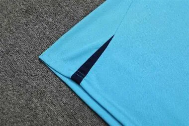 22-23 Atletico Madrid Training Short Sleeve Kit Blue