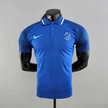 22-23 Atletico Madrid blue POLO