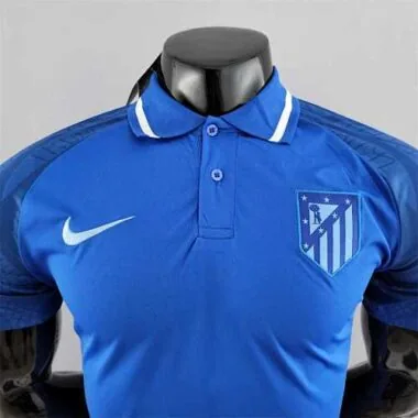 22-23 Atletico Madrid blue POLO