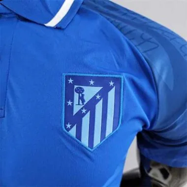 22-23 Atletico Madrid blue POLO