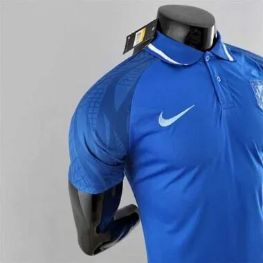 22-23 Atletico Madrid blue POLO
