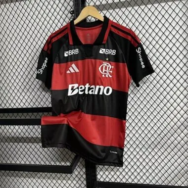 2026 Flamengo Home Kit All Sponsors S-4XL Cheap Football Jersey Wholesale Yupoo