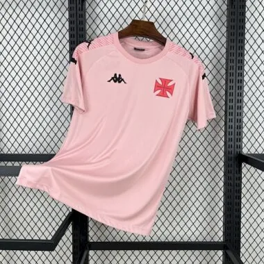24-25 Vasco Da Gama Pink Kit S-4XL Cheap Football Jersey Wholesale Yupoo